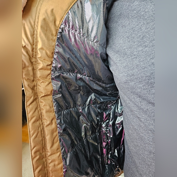 MENS Columbia Leif Trail Parka LARGE BROWN DELTA - Picture 9 of 16